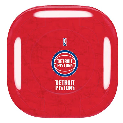 NBA Detroit Pistons Distressed Galaxy Buds Pro Skin